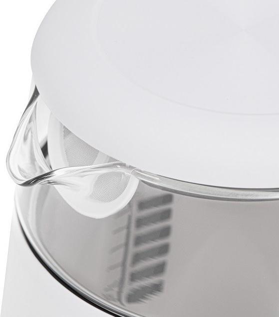 Actual product image Adler AD 1305 electric kettle white/silver (1.70 l)