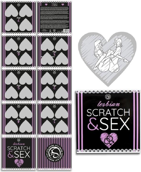 Image du produit Secret play Scratch & Sex Lesbian (Jeux d'adresse, Anglais, Français, Portugais, Allemand)