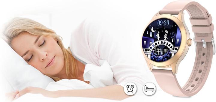 Produktbild Gino Rossi Damen-SMARTWATCH G.Rossi SW014G-3 Roségold, Silikonarmband