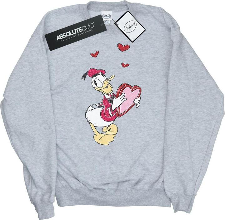 Produktbild Disney Donald Duck Love Heart Sweatshirt (XL)