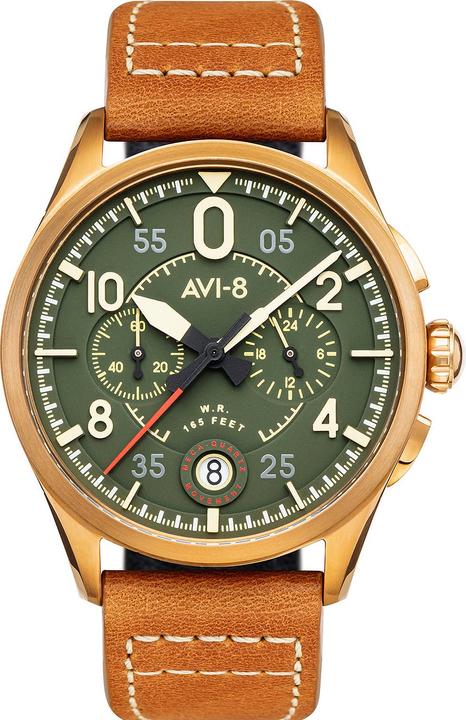 Image du produit AVI-8 AV-4089-02 Chronographe Spitfire 42mm 5ATM (Chronographe, 42 mm)