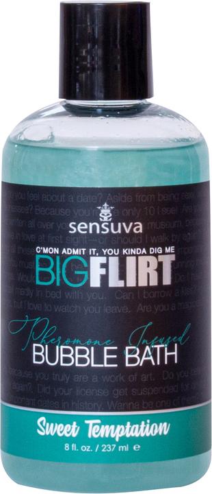 Produktbild Sensuva Big Flirt Pheromone Bubble Bath Sweet Temptation 237 ml (237 ml, Badeperlen)