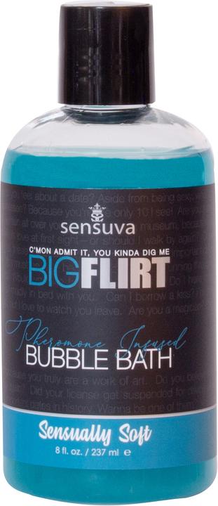 Sensuva Big Flirt Pheromone Bubble Bath Sensually Soft 237 ml (237 ml, Bath pearls)
