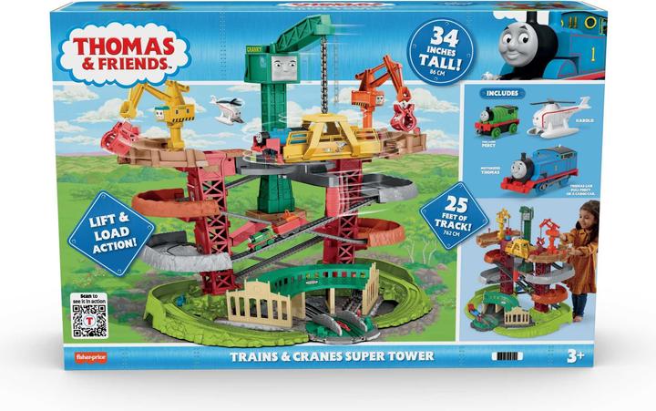 Produktbild Mattel Thomas and Friends - Trains and Cranes Super Tower