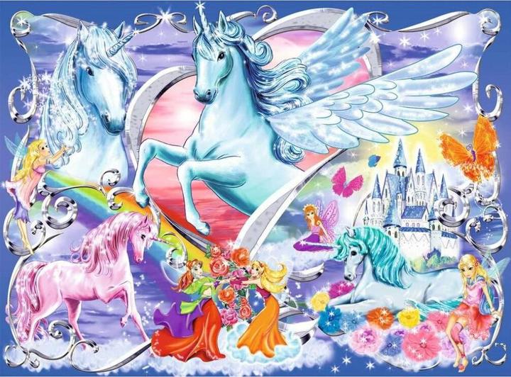 Actual product image Ravensburger The most beautiful unicorns (100 pieces)