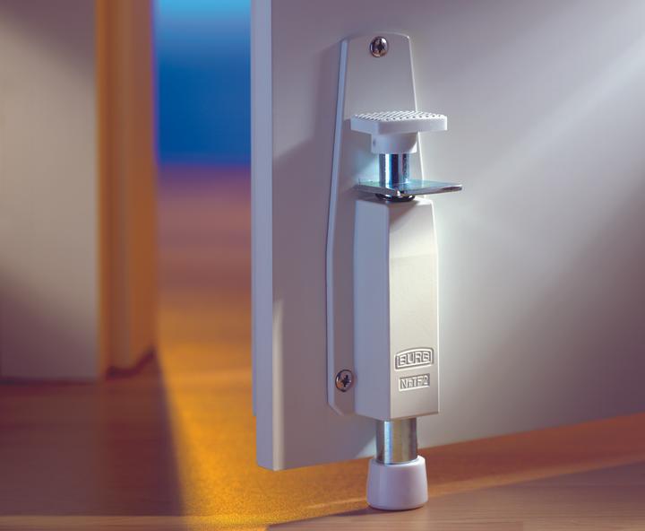 Actual product image Burg Wächter Door stop TF 2 SB Light metal silver anodised Lifting height 30 mm Door mounting (1 Piece)