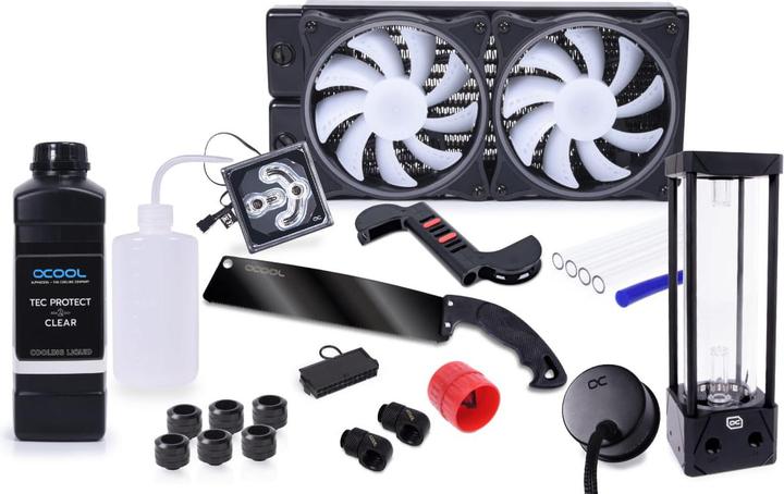 Alphacool Alphac Core Hurrican 240mm ST45 Set 1022069
