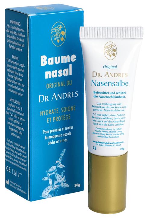 Actual product image Dr. Andres ANDRES Nasensalbe Tb 20g (1 Piece)