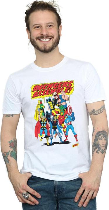 Immagine prodotto Avengers Assemble Maglietta Uomo (L)
