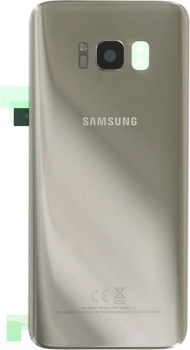 Actual product image Samsung Galaxy S8 SM-G950F Back Cover gold