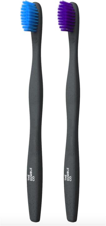 Actual product image The Humble Co. Vegetable toothbrush, soft, mix colours (Soft, 2 x)