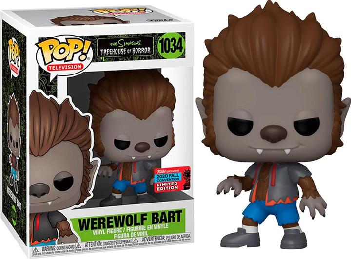 Produktbild Funko Pop! The Simpsons : Werewolf Bart (1034) Exclusive