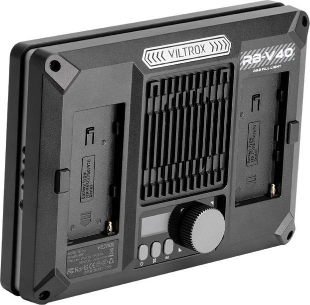 Image du produit Viltrox Éclairage vidéo RB-V40 Panneau lumineux à LED, température de couleur (Lumière vidéo)