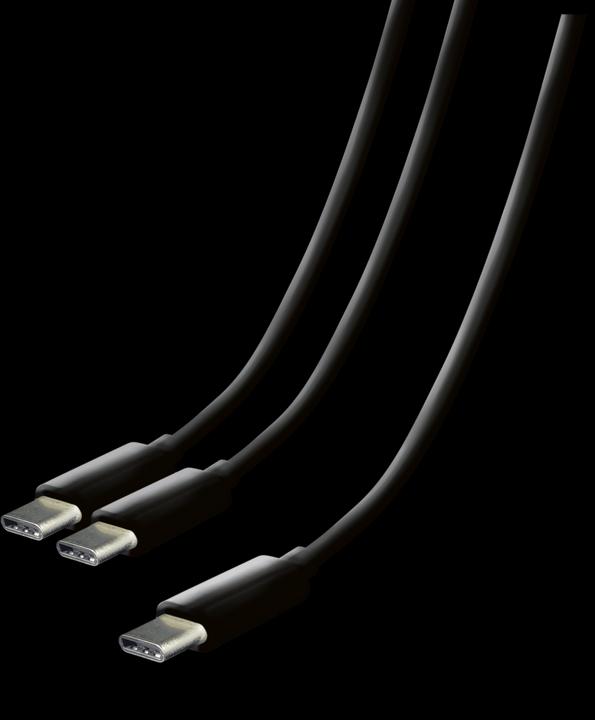 Produktbild Steelplay Dual Play & Ladekabel für Controller 3m Schwarz PS5 (PS5)