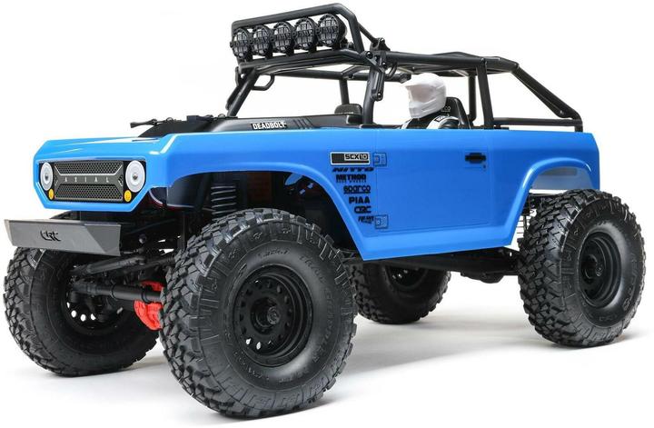 Produktbild Axial SCX10 II Deadbolt Elektro Brushed Crawler 4WD 1:10 RTR Blau (RTR Ready-to-Run)