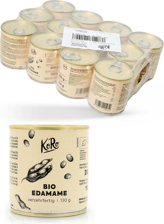 KoRo Organic soya beans edamame with salt (1560 g)
