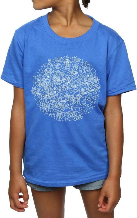 Immagine prodotto Star Wars Christmas Death Star Maglietta Ragazze (128)