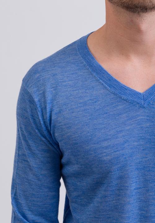 Actual product image Cash-Mere Kaschmir V-Ausschnitt Pullover (L)