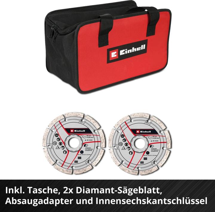Produktbild Einhell Akku - Mauernutfräse TP-MA 36/30 Li Brushless - solo