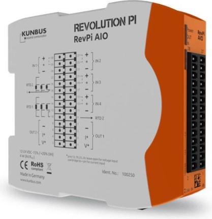 Immagine prodotto Kunbus Modulo di espansione I/O analogico REVPI AIO RevPi (Estensione)