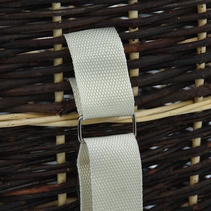 Actual product image VidaXL Brennholz Korb (50 x 44 x 58 cm)