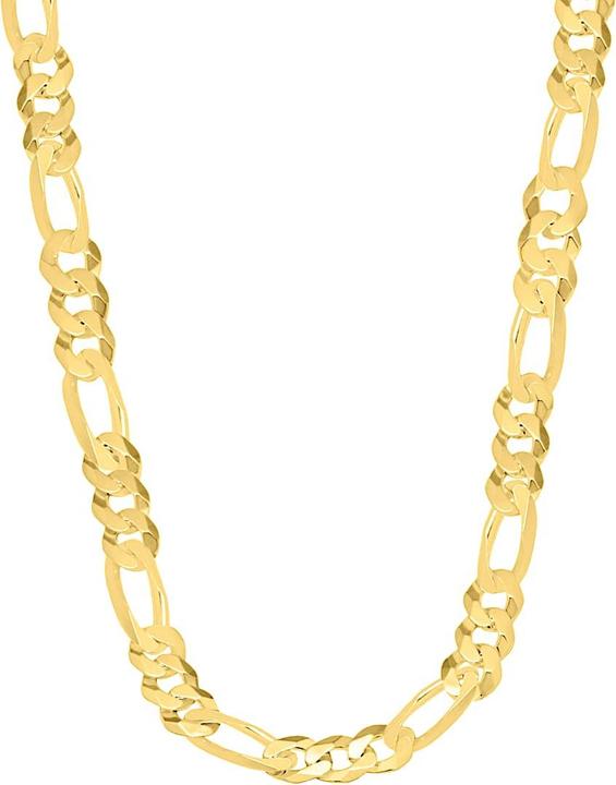 Candy Figaro-Halskette Aigle 6.5 mm, 925 Sterling Silber, vergoldet