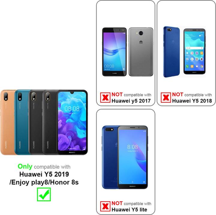 Immagine prodotto Cadorabo TPU ultra sottile AIR Cover (Huawei Y5 (2019), Onore 8s)