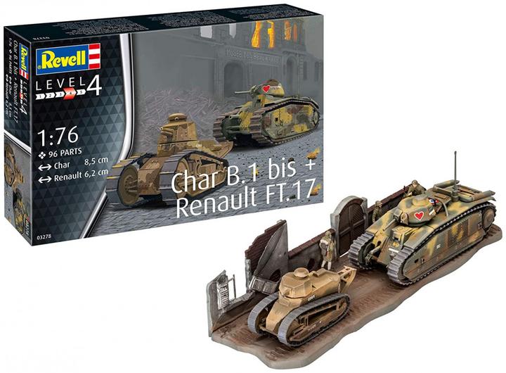 Immagine prodotto Revell Char B.1 a Renault FT.17