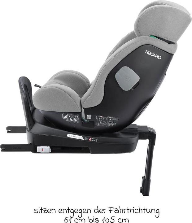 Actual product image RECARO Salia 125 Kid Reboard child seat (61-125 cm) (Reboarder, ECE R129/i-Size Standard)