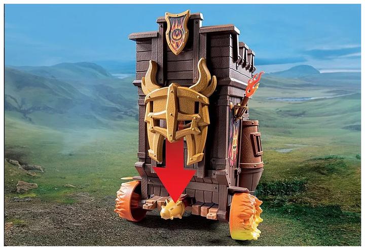 Image du produit Playmobil Chariot d'attaque avec canon à feu (71643, Playmobil Novelmore)