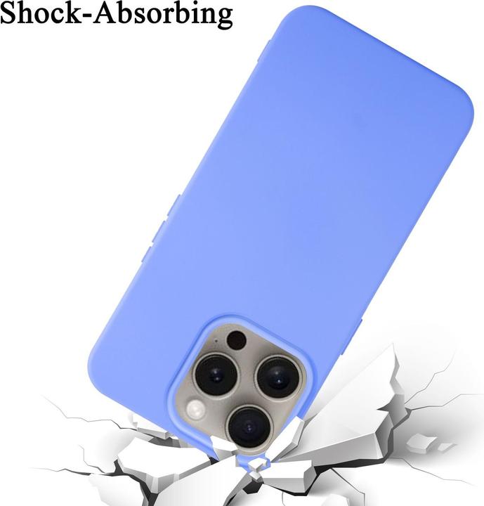 Produktbild Cadorabo Hülle für iPhone 16 PRO MAX TPU im Liquid Schutz Design (Apple iPhone 16 Pro Max)
