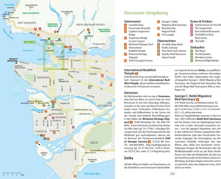 Produktbild Reise-Handbuch Reiseführer USA, Der Nordwesten (Deutsch, Susanne Satzer, 2023)