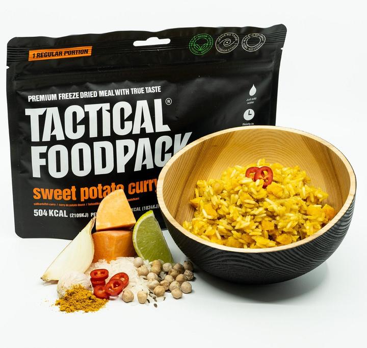 Immagine prodotto Tactical Foodpack Curry di patate dolci (100 g)