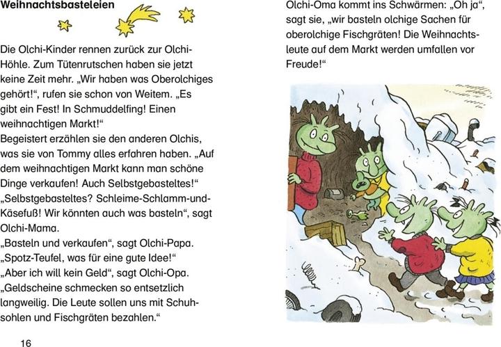 Produktbild Die Olchis feiern Weihnachten (Deutsch, Erhard Dietl, 2019)