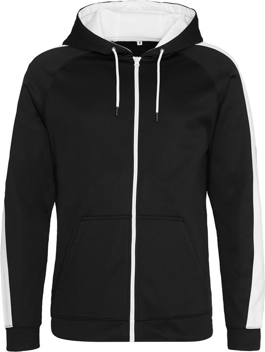 Awdis Just Hoods Kontrast Sport Polyester Kapuzenjacke