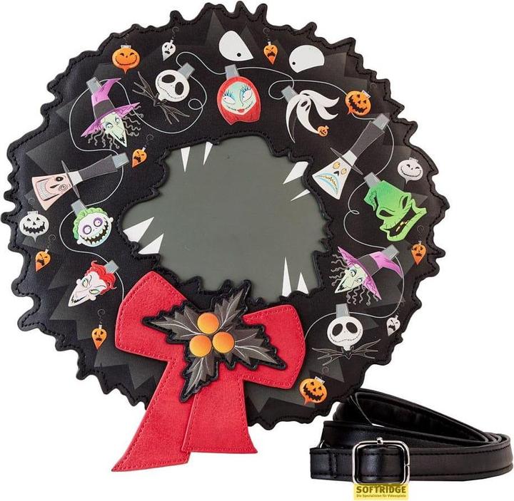 Immagine prodotto Loungefly Borsa a tracolla Nightmare Before Christmas by Ghirlanda figurata