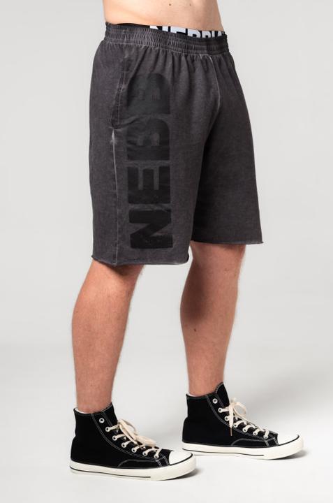 Image du produit Nebbia Washed-off Sweatshorts 367 - black (XL)