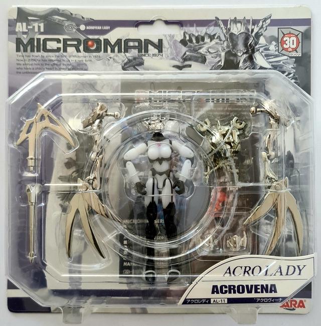 Takara 2004 Microman Acro Lady AL-11 Acrovena Actionfigur
