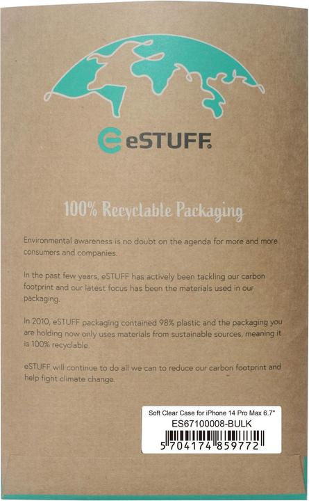 Actual product image eSTUFF Soft Case (Apple iPhone 14 Pro Max)