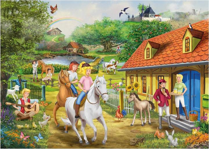 Actual product image Schmidt Spiele Bibi & Tina Fun at Martin's Farm 1000 pieces (1000 pieces)