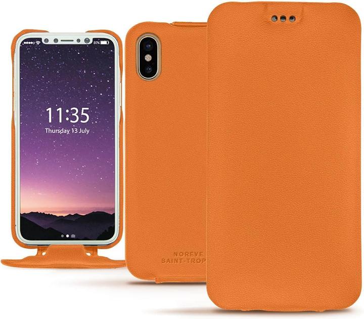 Noreve Lederschutzhülle vertikal (Apple iPhone X)