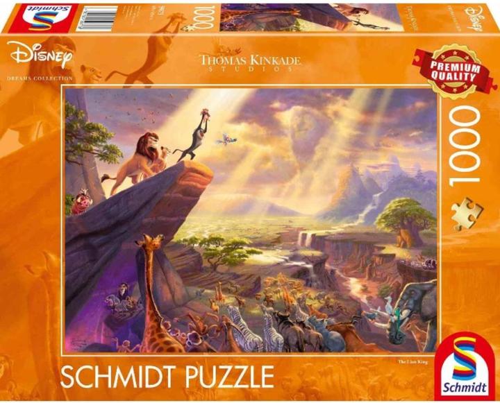 Produktbild Schmidt Spiele Disney König der Löwen (1000 Teile)