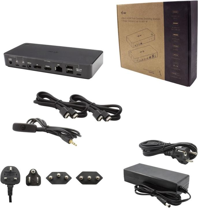 Produktbild i-tec C31dualkvmdockpdch (Thunderbolt, 11 Ports)