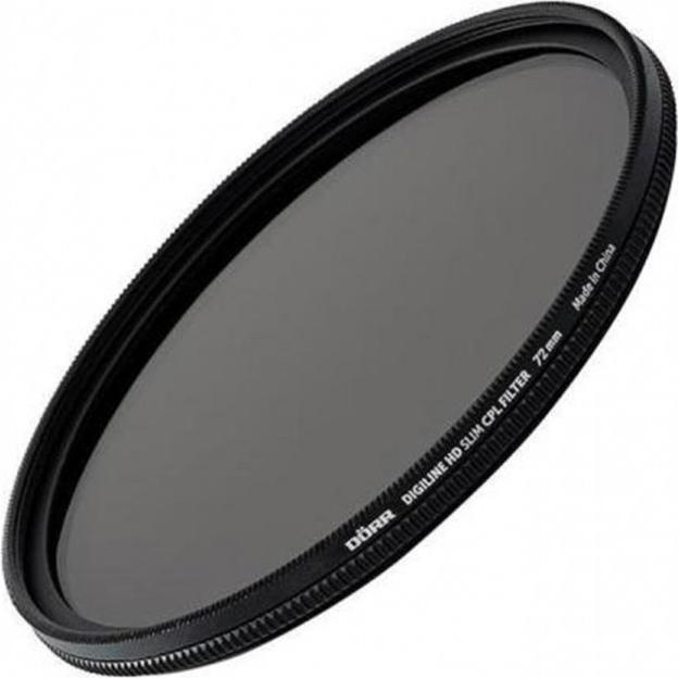 Dörr Polfilter Digiline HD Slim CPL 72 mm (72 mm, Polarisationsfilter)