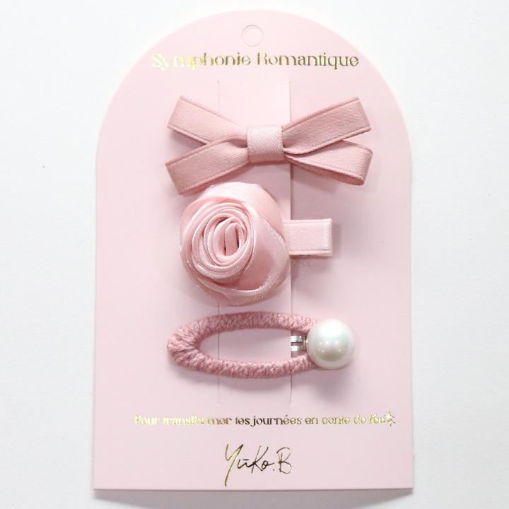 Yuko.B Haarspange 3er Pack romantisch (3 Stk.)