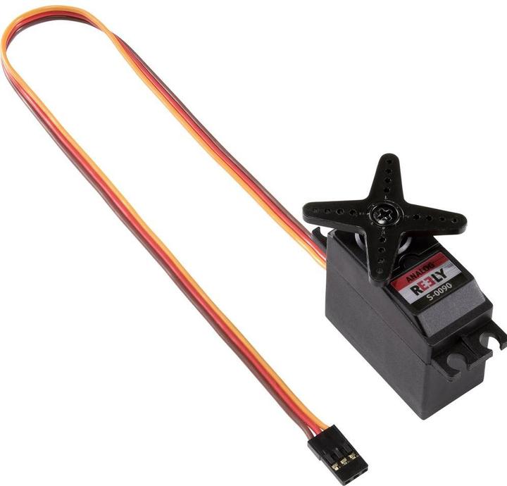 Actual product image Reely Standard servo CYS-S0090 Analog servo Gear material: Metal Connector system: JR
