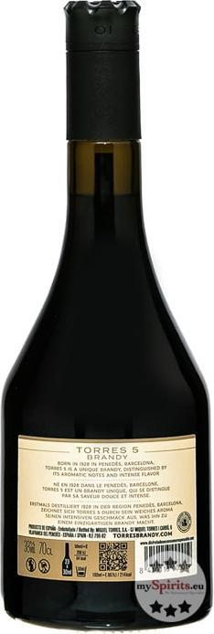 Produktbild Torres 5 Years 38% Vol. 1l