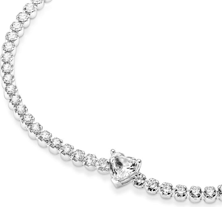 Image du produit Pandora Bracelet de tennis (18 cm, Argent sterling 925)