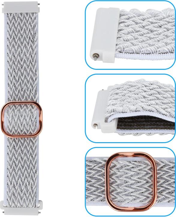 Produktbild Cadorabo Armband für Samsung Galaxy Gear (22 mm, Nylon)