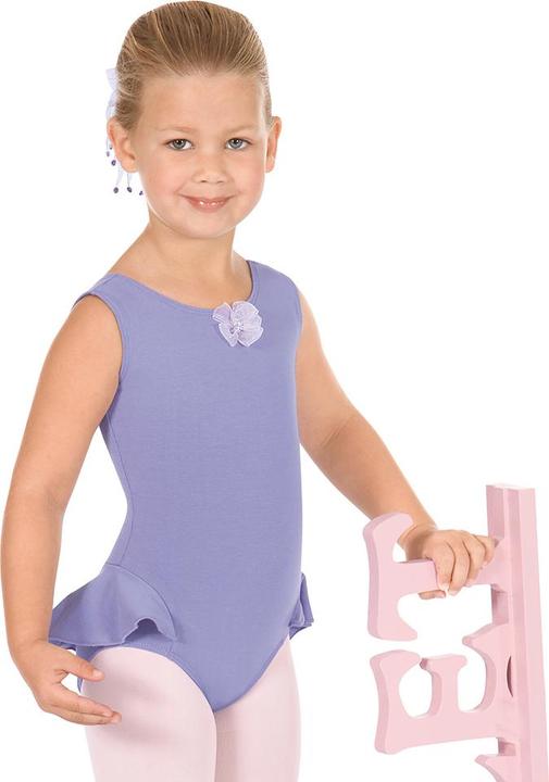 Actual product image Eurotard Children dance body with ruffles skirt (M)